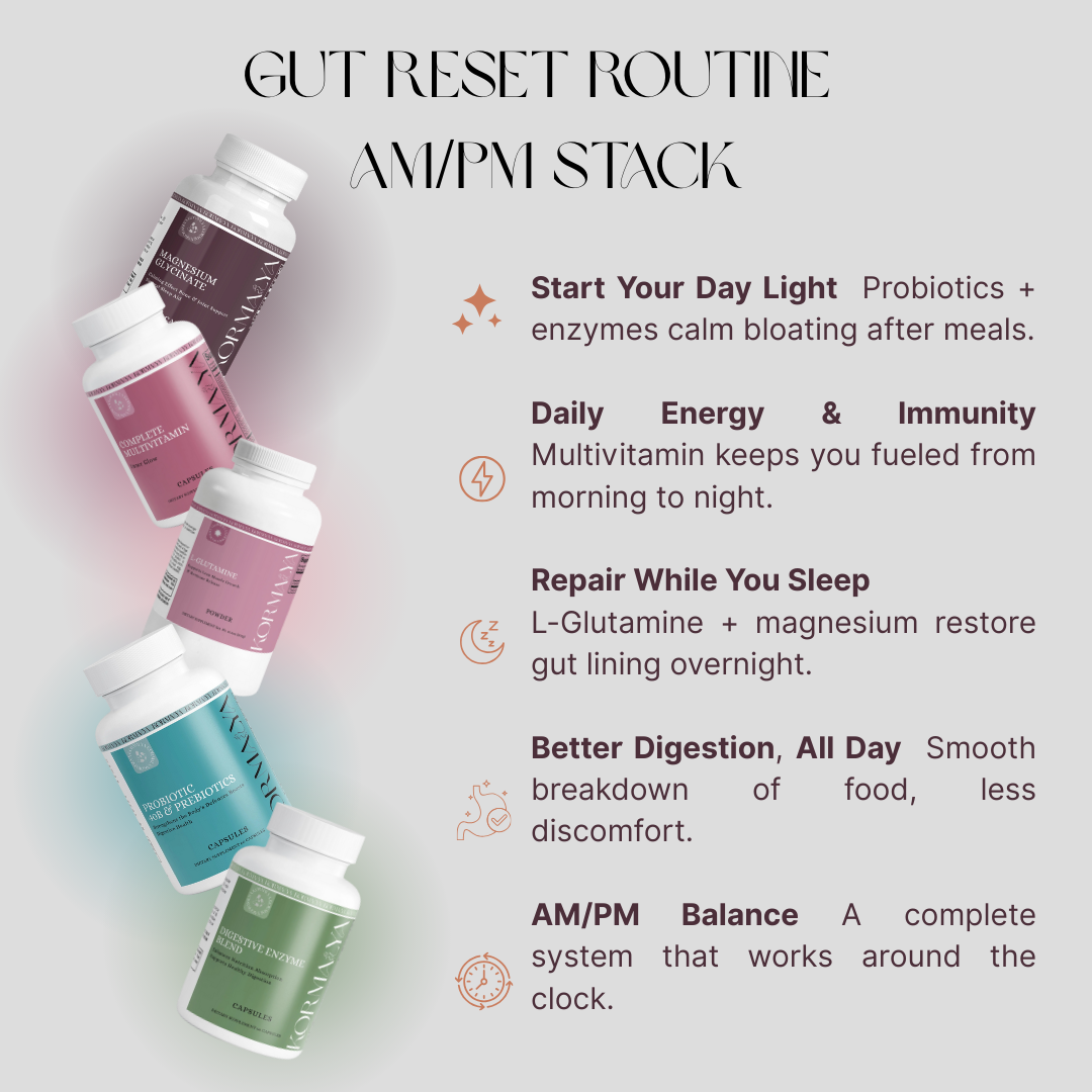 AM/PM Gut Reset Routine