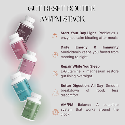 AM/PM Gut Reset Routine
