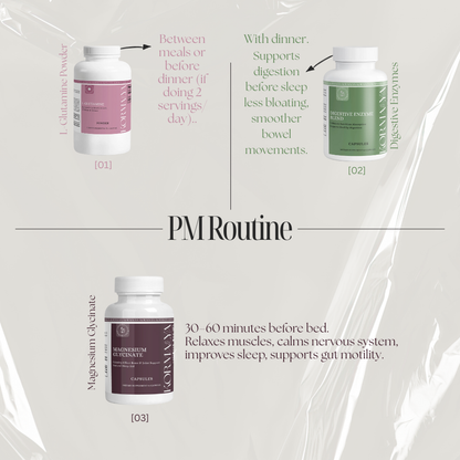 AM/PM Gut Reset Routine
